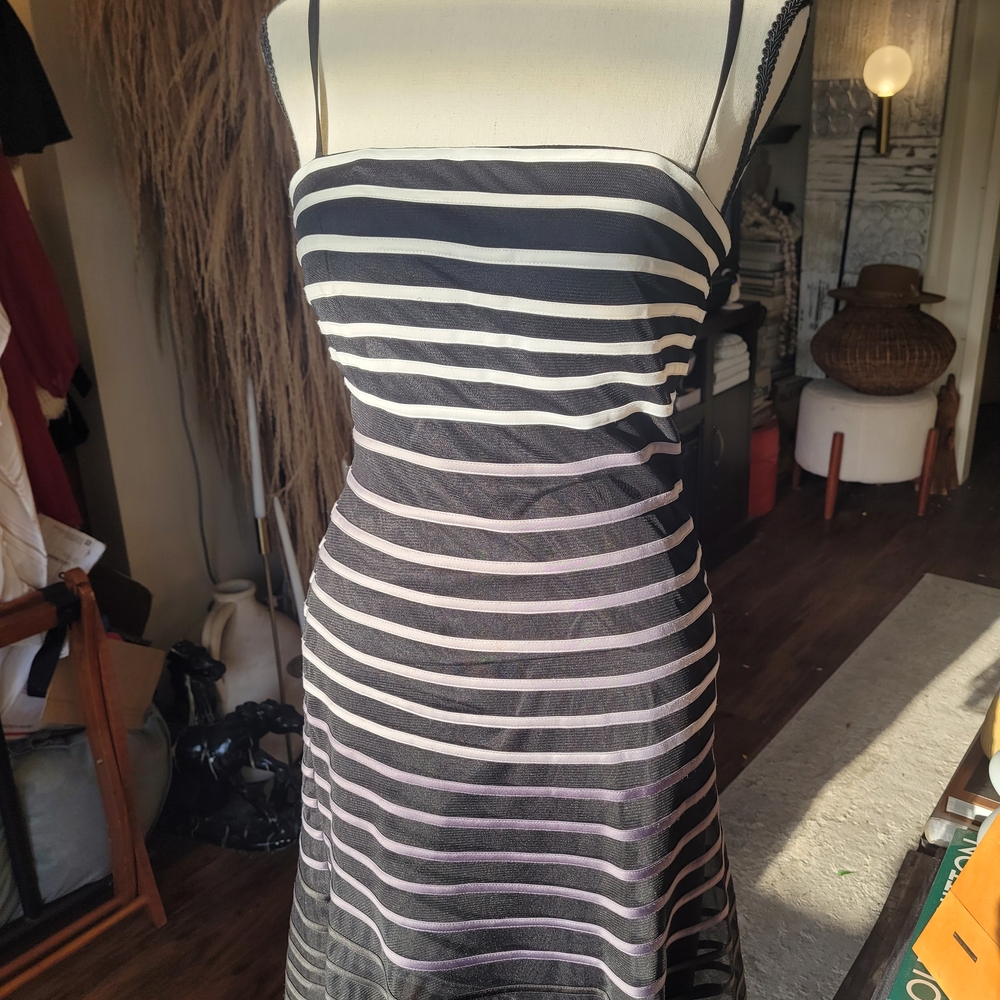 White House Black Market Elegant Black Dress